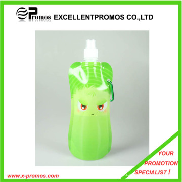 480ml o 16oz botella de agua plástica plegable portable (EP-B7154)